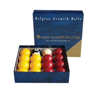 Jeu anglais Super aramith Pro-Cup  50,8mm