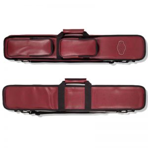 Etui souple Deluxe Buffalo bordeaux 4 Queues 2 pièces