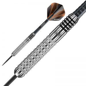 Jeu acier Winmau Barbarian Inox/Steel 22g