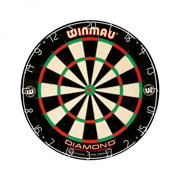 Kit Winmau Cible Diamond,Armoire Plain black,2 jeux de fléchettes