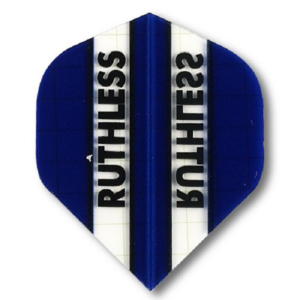 Ailette (3) Ruthless bleue/transparente large