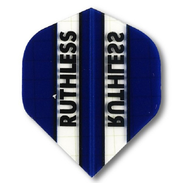 Ailette (3) Ruthless bleue/transparente large