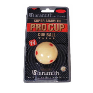 Bille blanche Pro-Cup aramith 47,6mm
