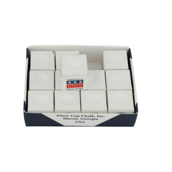 Craie Silvercup blanche boîte de 12