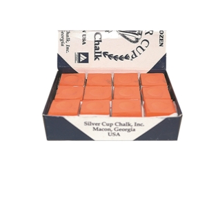 Craie Silvercup orange boîte de 12