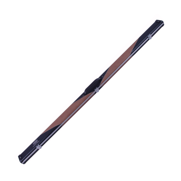 Etui aluminium/cuir Brown 2 Tones Pool Shop Queue 1 pièce