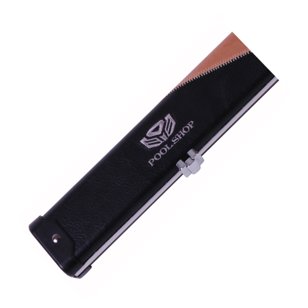 Etui aluminium/cuir Brown 2 Tones Pool Shop Queue 1 pièce