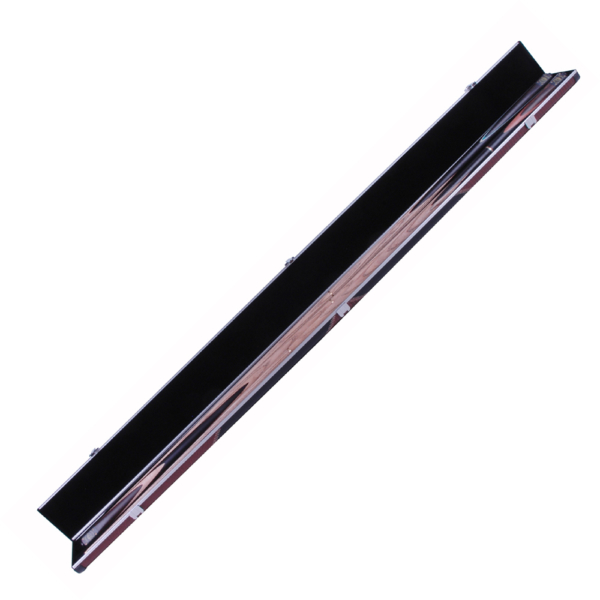 Etui aluminium/cuir Black/Brown (3Q) Pool Shop Queue 1 pièce