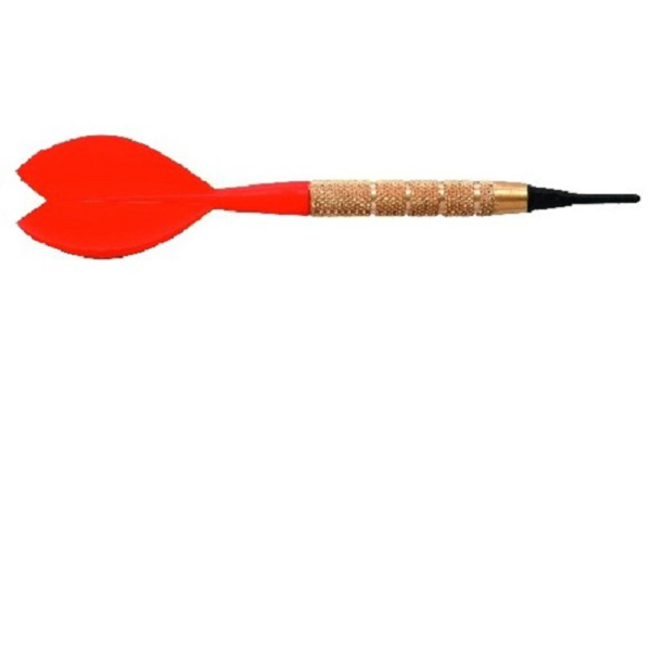 Fléchette nylon Sharp Shooter 1/4-1/4 rouge 16g les 10