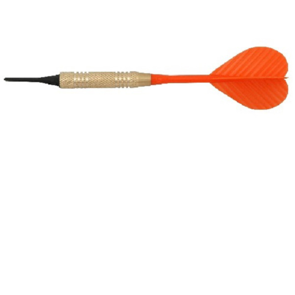 Fléchette nylon HT strong Crinkle 1/4-2BA orange 16g les 10