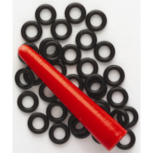 Joints (30) caoutchouc   adaptateur nylon