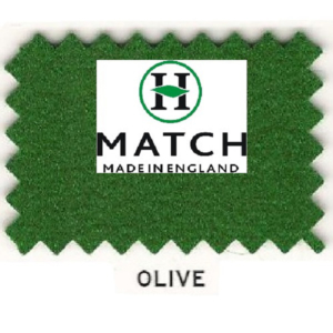 Kit Tapis Snooker Hainsworth Match 12ft Olive