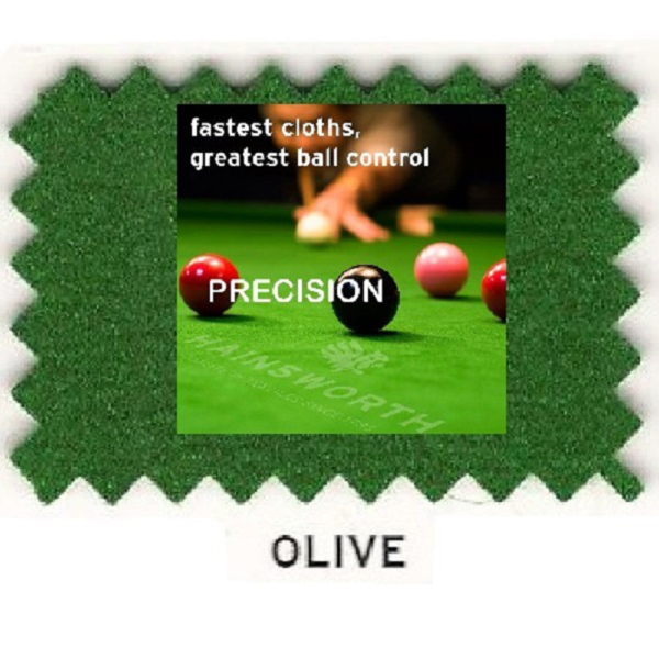 Kit Tapis Snooker Hainsworth Precision 12ft Olive
