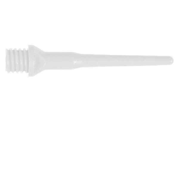 Pointes 2BA Nylon Tufflex (25mm) blanche les 1000