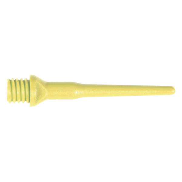 Pointes 2BA Nylon Tufflex (25mm) jaune les 100