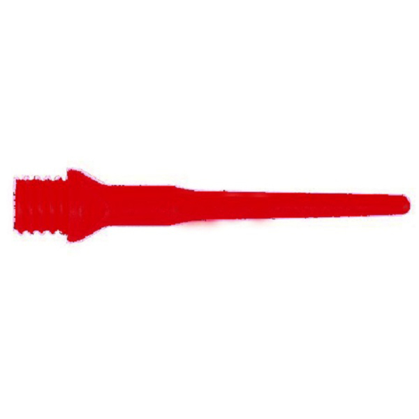 Pointes 2BA Nylon Tufflex (25mm) rouge les 100