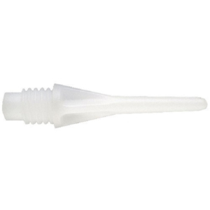 Pointes 2BA Nylon Micro (18mm) blanches les 100