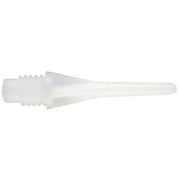 Pointes 2BA Nylon Micro (18mm) blanches les 100