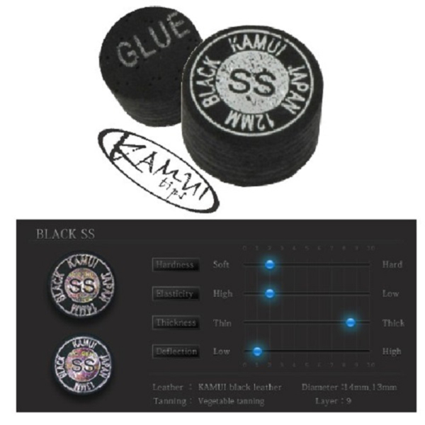 Procédé Kamui Black Super Soft 12mm, l’unité