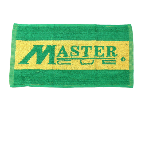 Serviette Master Cue verte/jaune