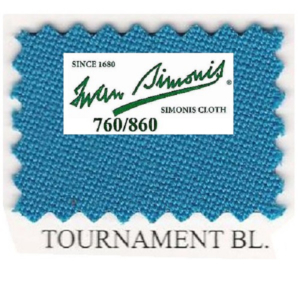 Tapis Simonis 760/195 Tournament Blue – Le mètre linéaire