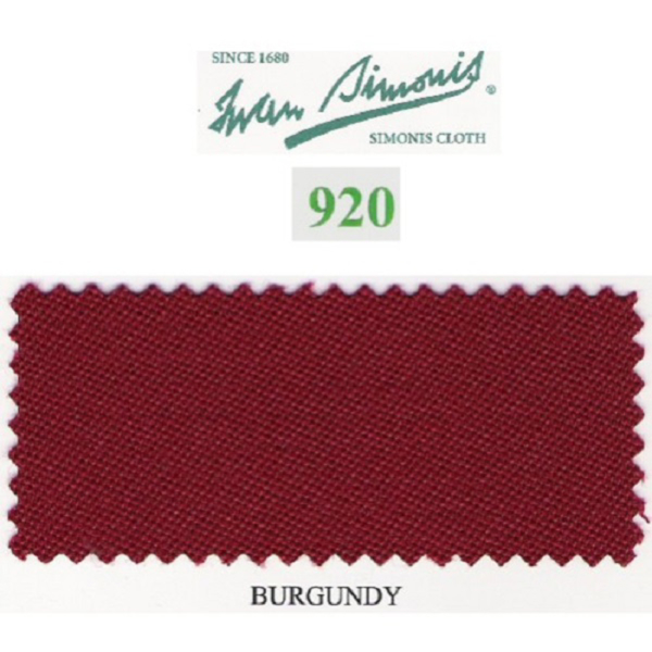 Tapis Simonis 920/195 Burgundy – Le mètre linéaire