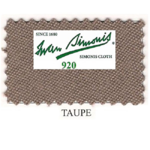 Tapis Simonis 920/195 Taupe – Le mètre linéaire