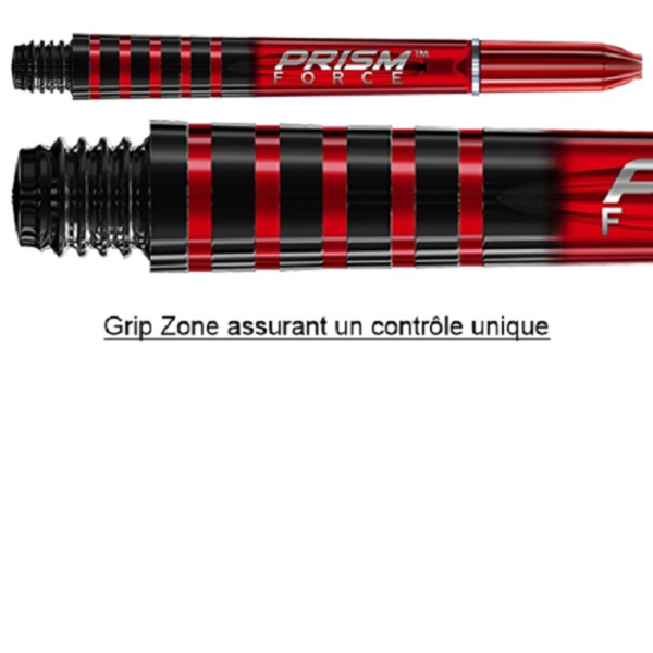 Tige (3) Prism Force red medium les 3 jeux