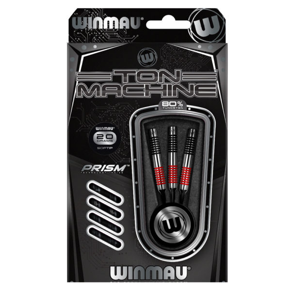 Jeu nylon Winmau Ton Machine Red 80% tgs 20g