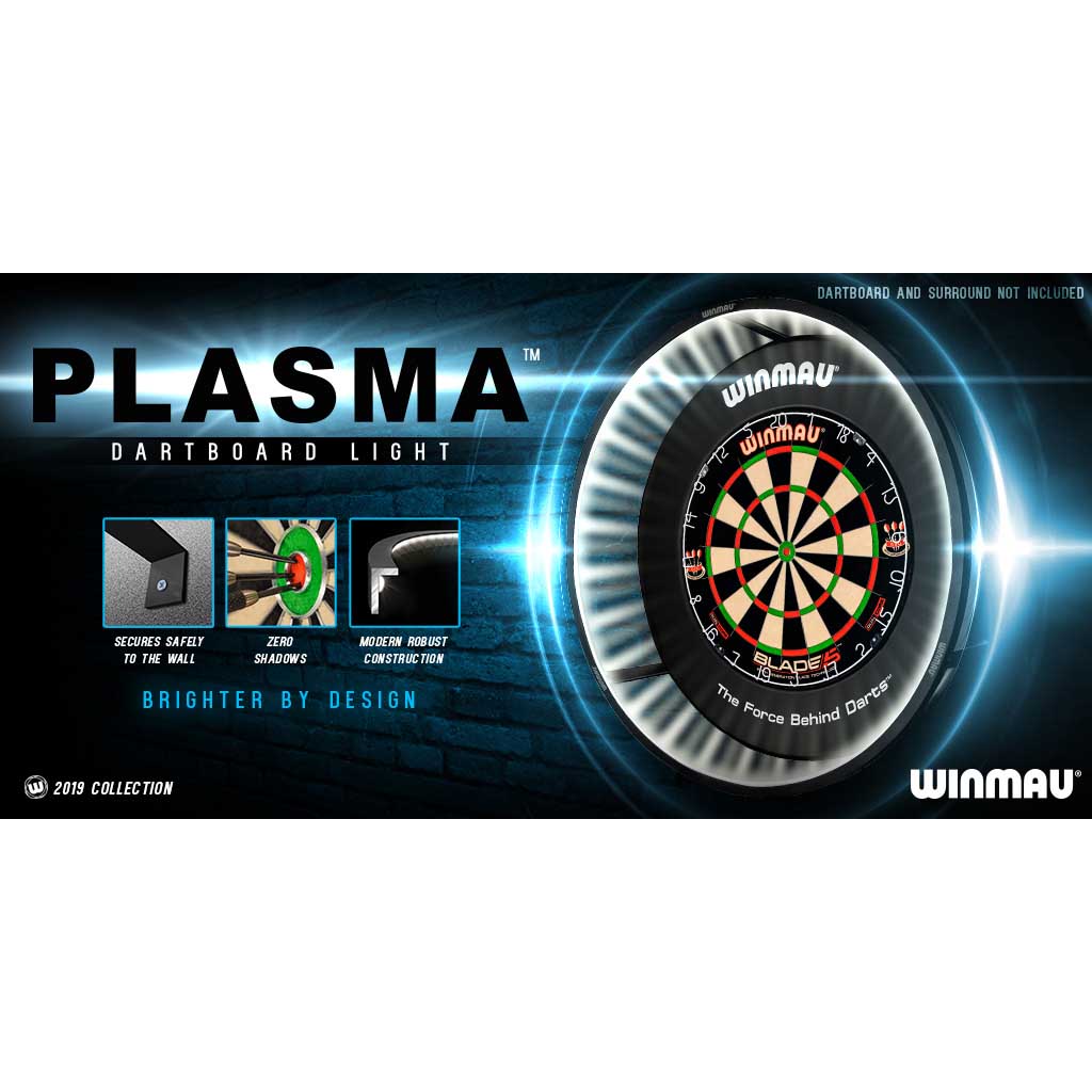 Winmau LED Plasma Anneau Lumineux Pour Jeu De Fléchettes