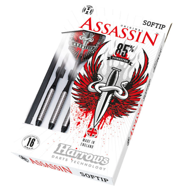 Jeu nylon Harrows Assassin 85% tgs 18gK