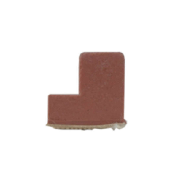 Caoutchouc rouge Anglais 7ft en L (16mm*16mm) – le jeu de 6 longueurs 0,94m