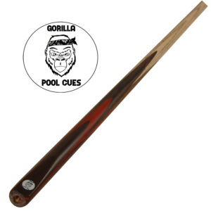Queue Gorilla Pool Cues Red 1 pièce mini butt inclus