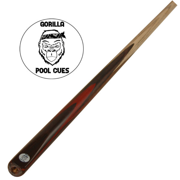 Queue Gorilla Pool Cues Red 1 pièce mini butt inclus