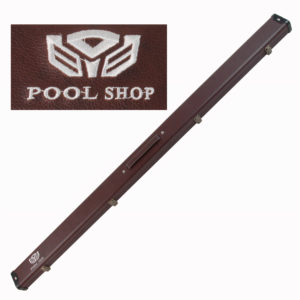 Etui rigide marron Pool Shop Queue 1 pièce