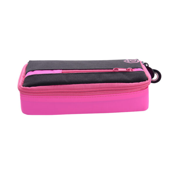 Etui The Mini Dart Box pink/black nylon