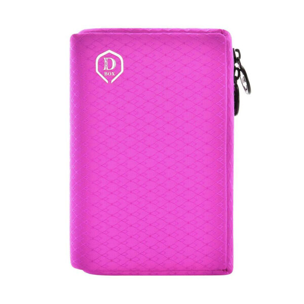 Etui The Double Dart Box pink nylon