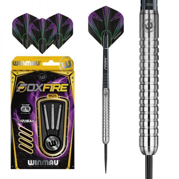 Jeu acier Winmau Foxfire 80% tgs 25g