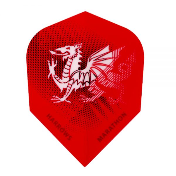 Ailette (3) Marathon Red Dragon large les 3 jeux