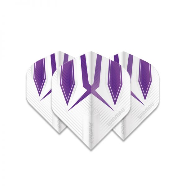 Ailette (3) Prism Alpha White/Purple large les 3 jeux