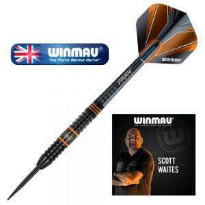 Jeu acier Winmau Scott Waites Onyx Coating 90% tgs 25g