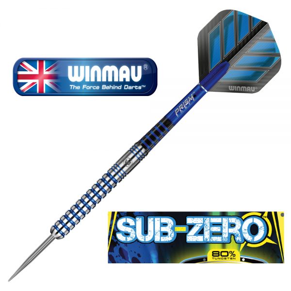 Jeu acier Winmau Sub-Zero A 80% tgs 26g