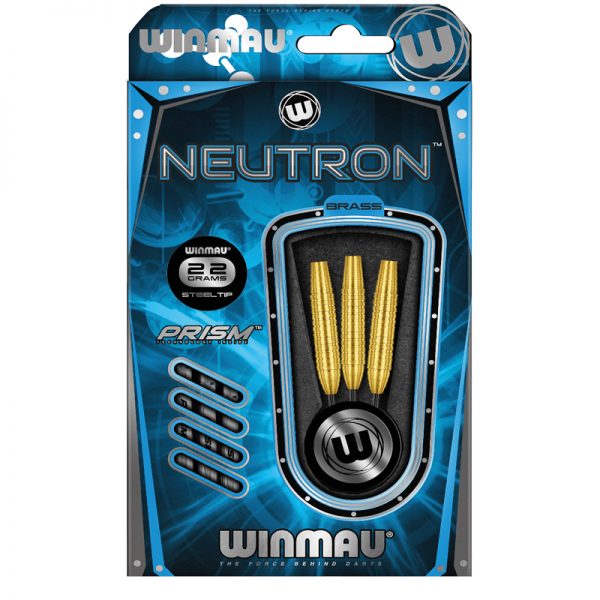 Jeu acier Winmau Neutron B Brass 22g