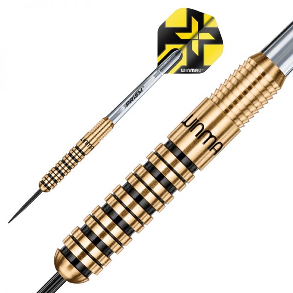 Jeu acier Winmau Xtreme2 A Brass 22g