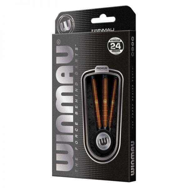 Jeu acier Winmau Darren Herewini 90% 24g