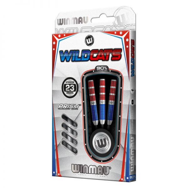 Jeu acier Winmau Wildcast 90% tgs 23g