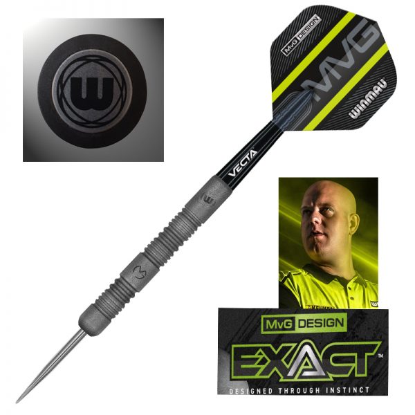 Jeu acier Winmau MvG Exact 90% tgs 21.5g