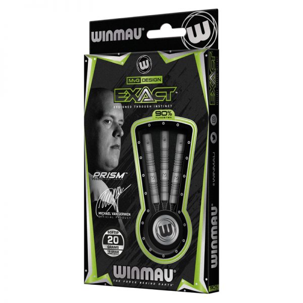 Jeu nylon Winmau MvG Exact 90% tgs 18/20g