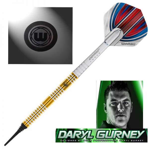 Jeu nylon Winmau Daryl Gurney 90% tgs 20/22g