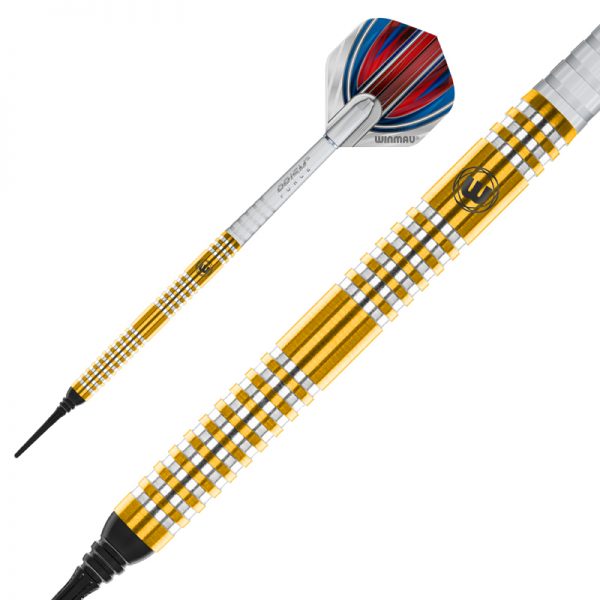 Jeu nylon Winmau Daryl Gurney 90% tgs 20/22g